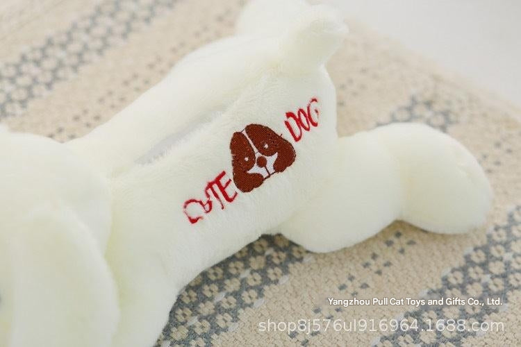 Adorable dolphin stuffed animal glow effect
