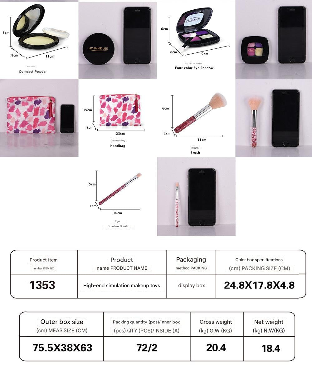 Princess Makeup Toy Set for Girls - Image 1
