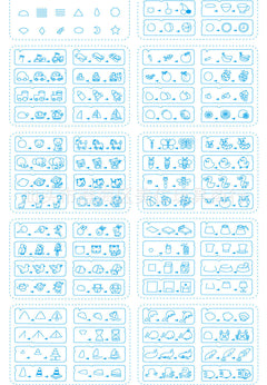 Non-toxic materials of the water drawing mat