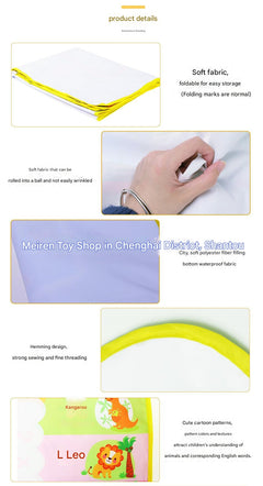 Interactive art session with water drawing mat