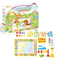 Non-toxic materials of the water drawing mat