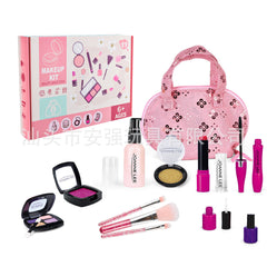 Children's makeup set spread out
