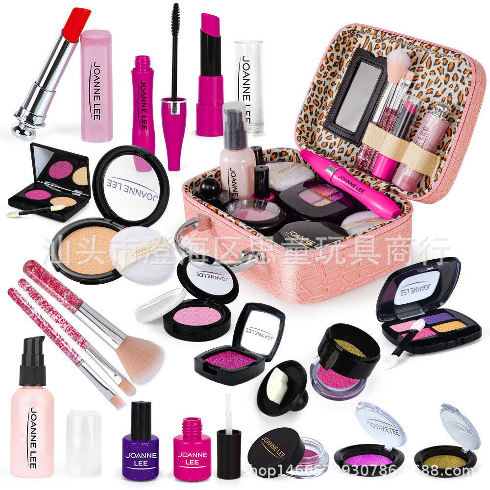 Makeup toy set layout for kids