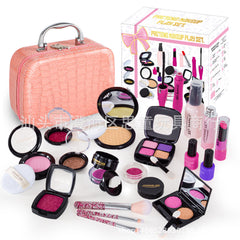 Children's makeup set spread out