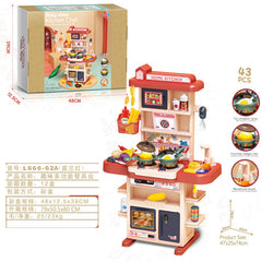 Children's cooking playset for creative play