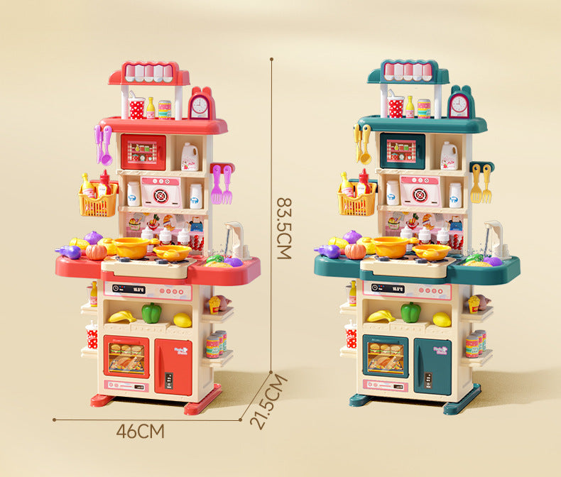 Realistic cooking playset for kids
