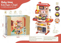 Non-toxic plastic toy kitchen