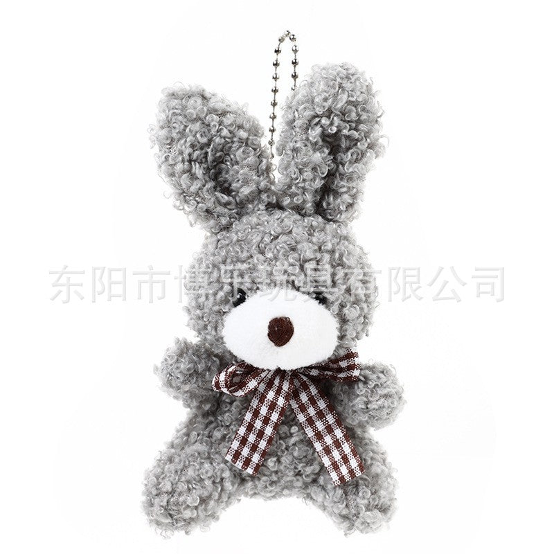 Colourful keychain accessories featuring bunny