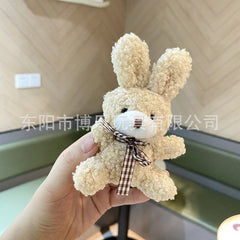 Teddy bear plush keychain for kids