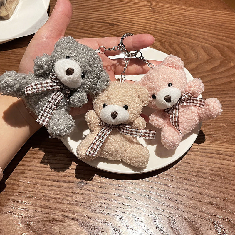Colourful keychain accessories featuring bunny