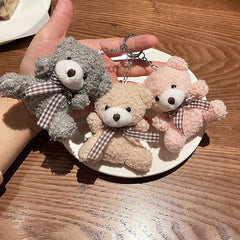 Colourful keychain accessories featuring bunny