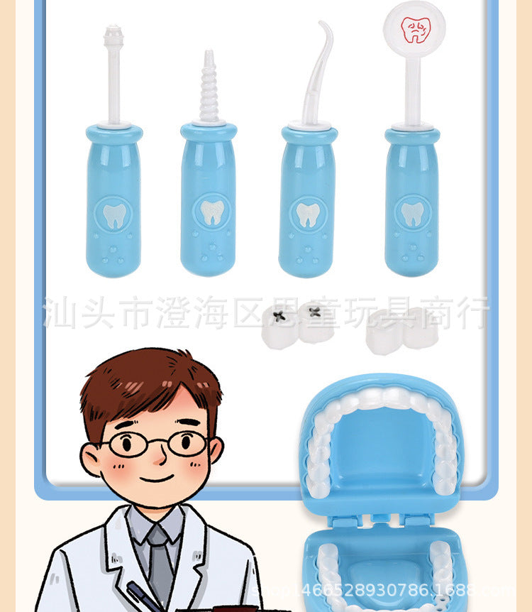 Imaginative play with children in medical theme