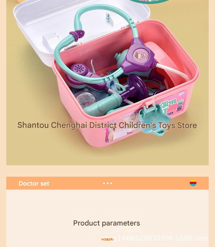 Kids Doctor and Nurse Role Play Set with tools