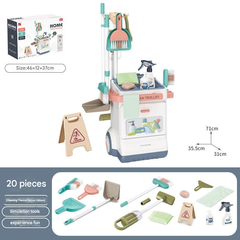 Kids doctor playset with stethoscope and accessories