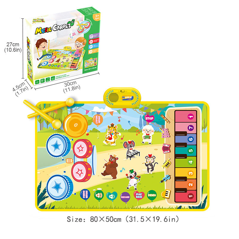 Eco-Friendly ABS Baby Drum Set
