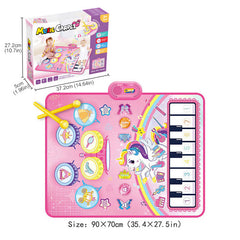 Child-Safe Music Mat for Young Musicians