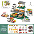 Interactive learning with supermarket playset