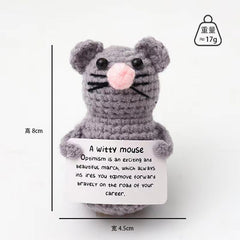 Whimsical knitted decor for children