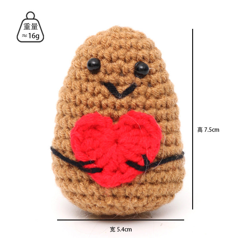 Whimsical knitted decor for children