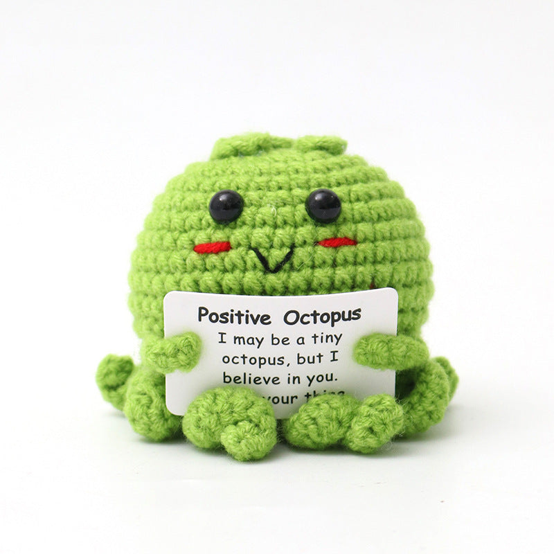 Whimsical knitted decor for children