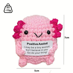 Cheerful yarn knitted home accents