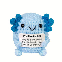 Handmade knit octopus character pot decor