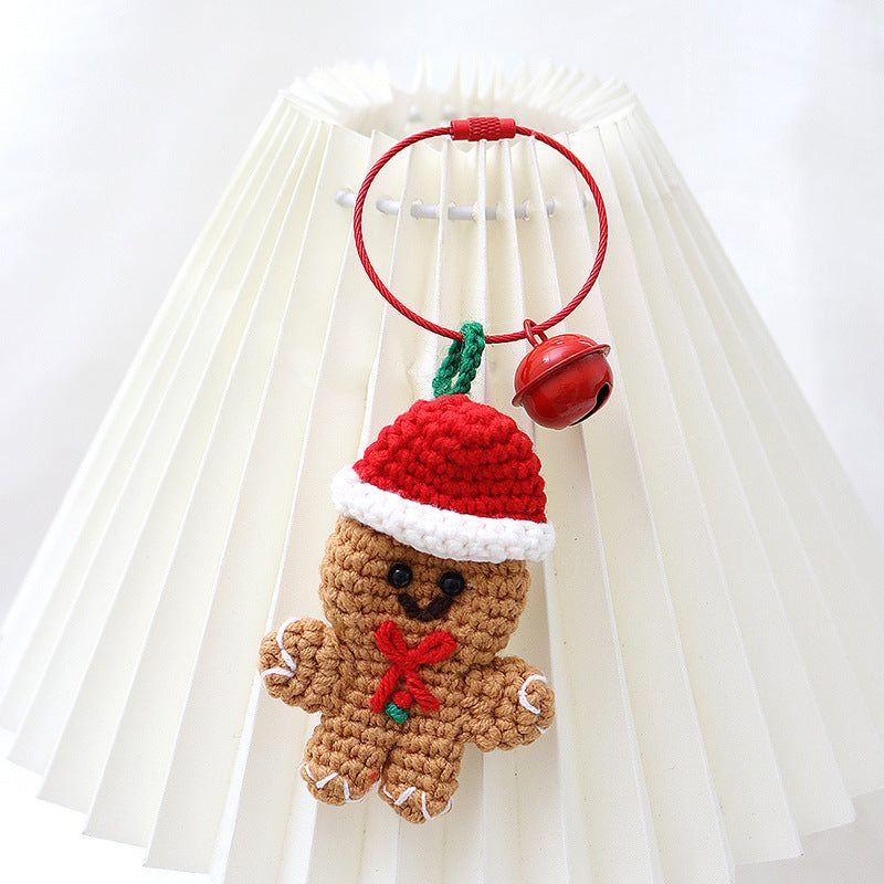 Gingerbread ornament displayed on a holiday table