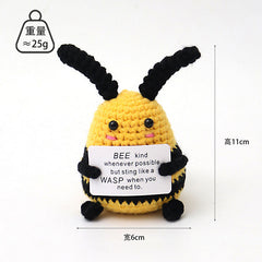 Artisan crafted sunflower plush doll