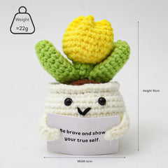 Sunflower doll showcasing vibrant colours