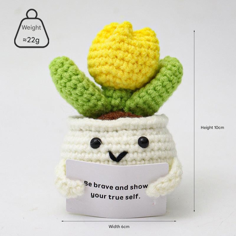 Sunflower doll showcasing vibrant colours