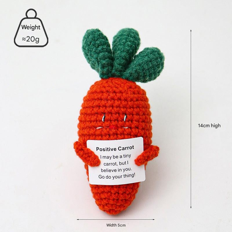 Crochet toy with yellow petals