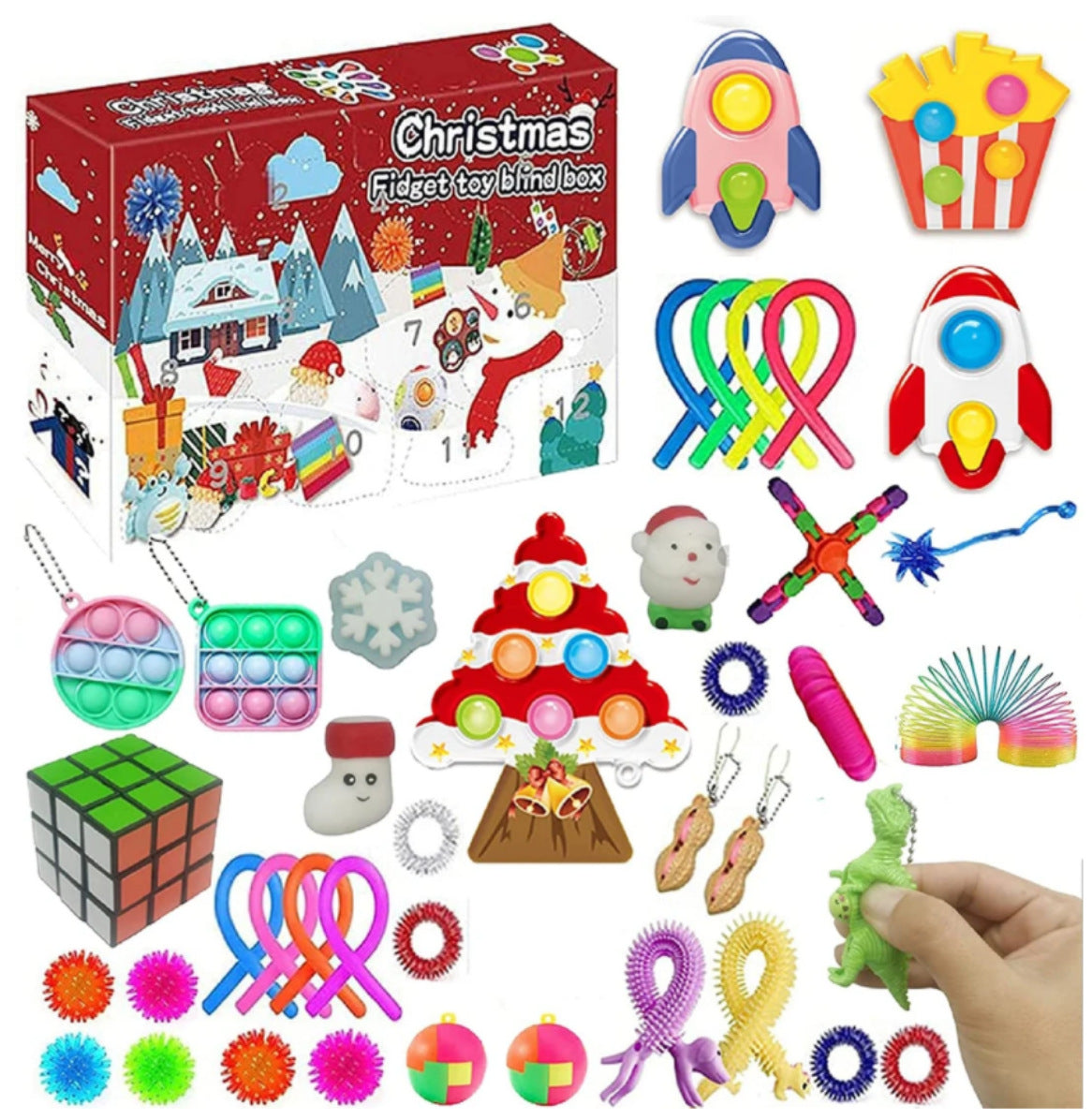 interactive stress relief toy features