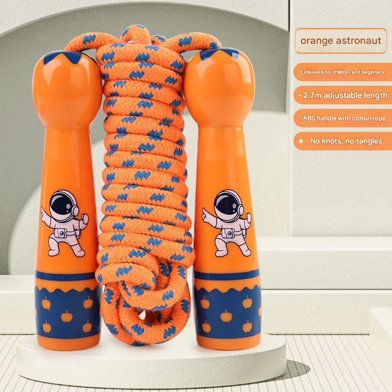 High-quality PVC kids jump rope displayed