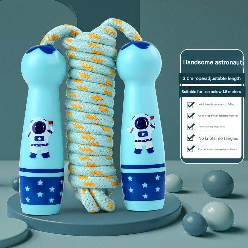 Durable skipping rope for children training