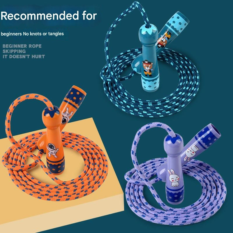 Jump rope in bright colours for boys and girls