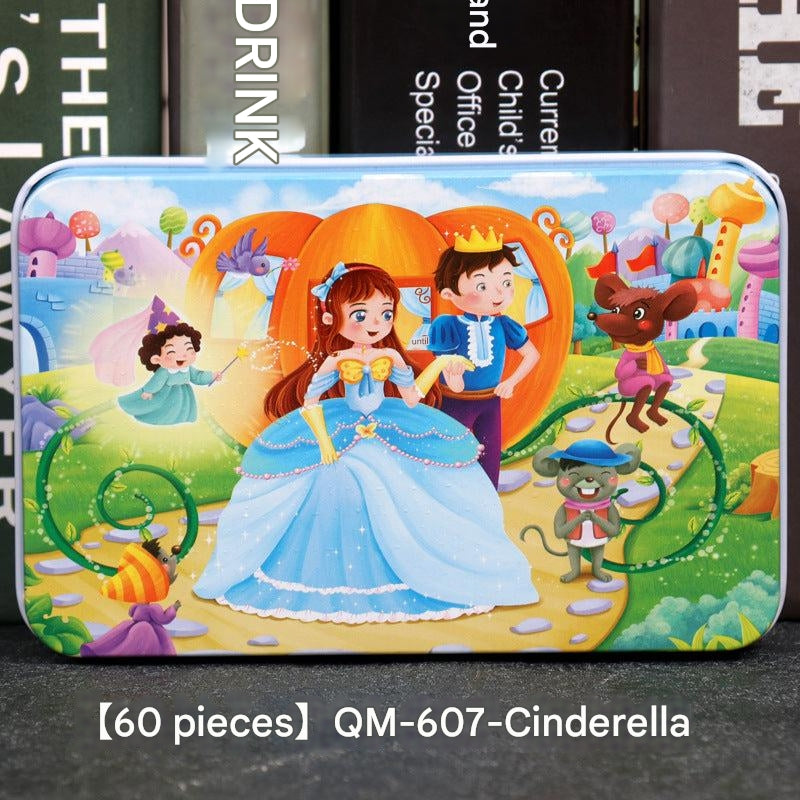 close-up of wooden puzzle pieces for toddlers