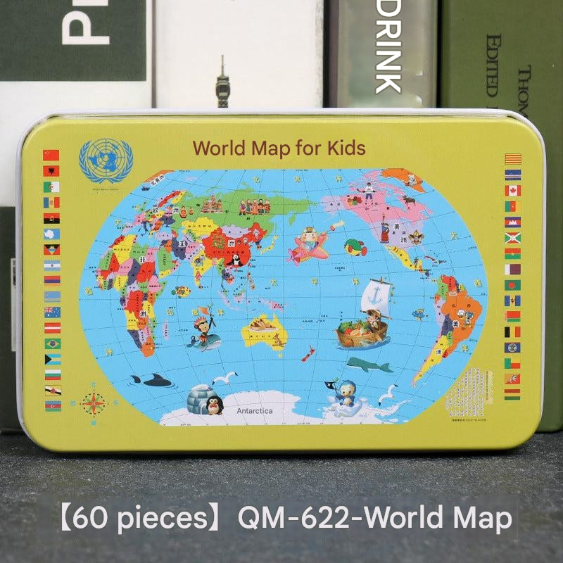 exploring shapes with the educational puzzle