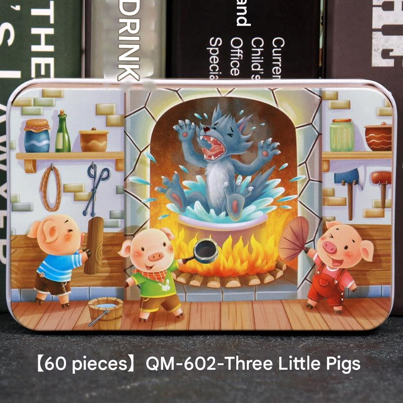 exploring shapes with the educational puzzle