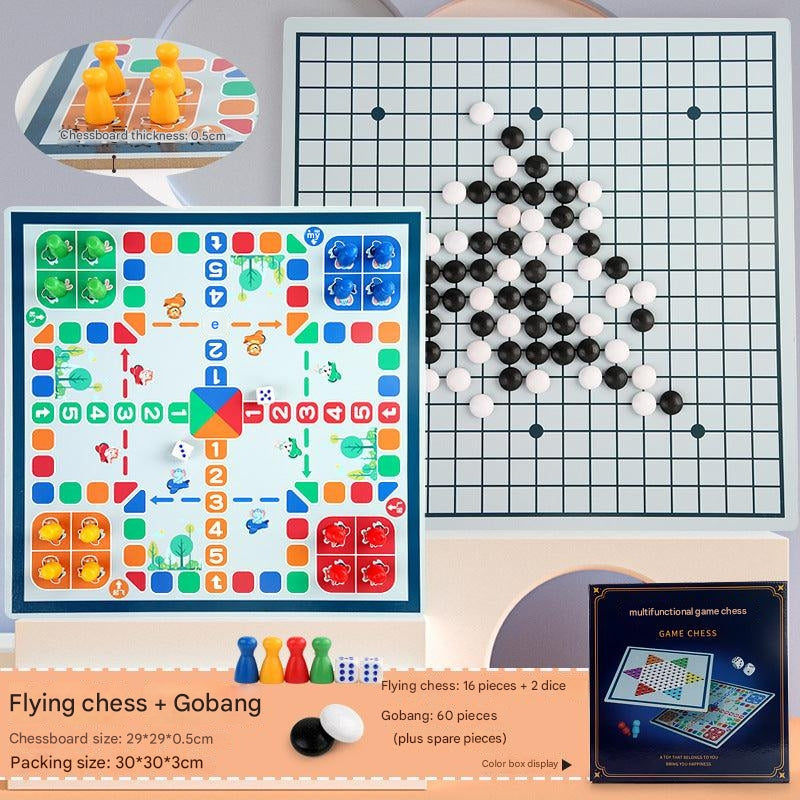 animal chess pieces from educational game set