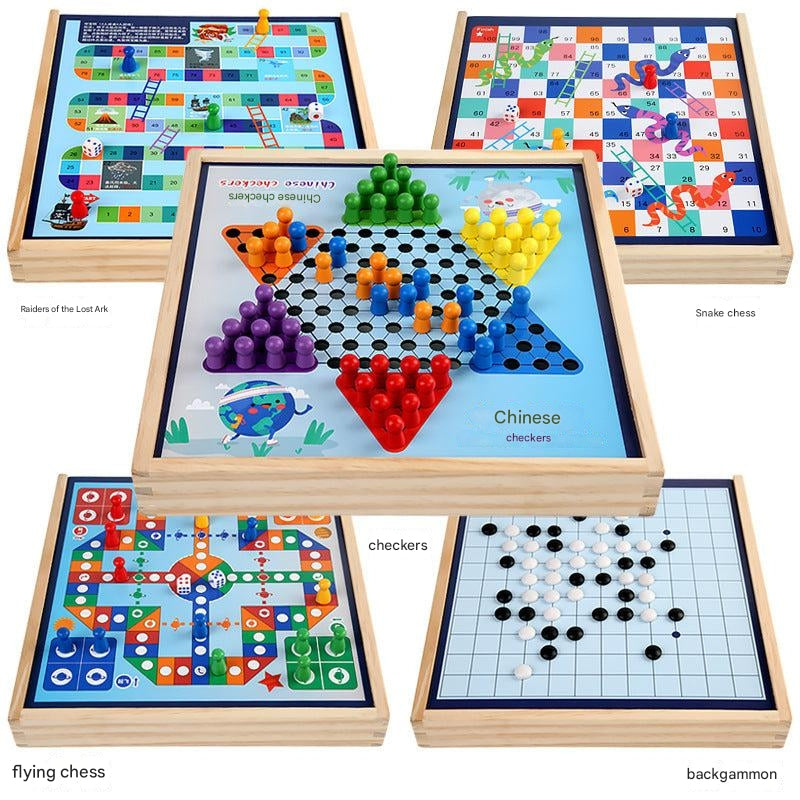high-quality wooden children's board games