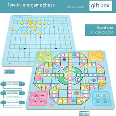 animal chess pieces from educational game set