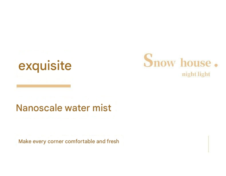 Mini humidifier showcasing humidification process