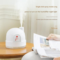 Ultrasonic humidifier in stylish design