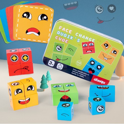 Kids Educational Logic Training Cube Toy Image 5