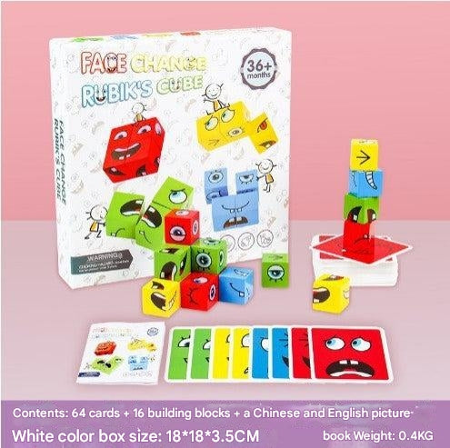 Kids Educational Logic Training Cube Toy Image 2