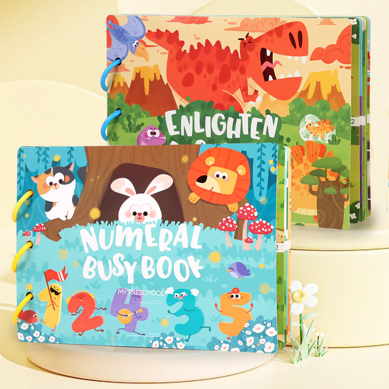 Interactive stickers and activities page