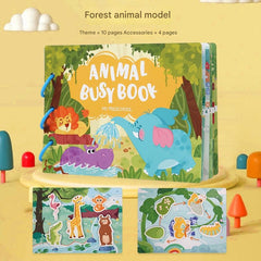 Eco-friendly paper used in quiet book