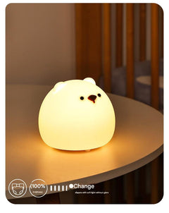 Chubby Bear lamp with multiple colour options