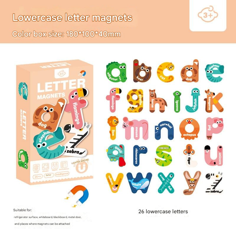 Educational magnetic puzzle toy for children