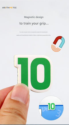 Magnetic Number Decomposition Toy for children